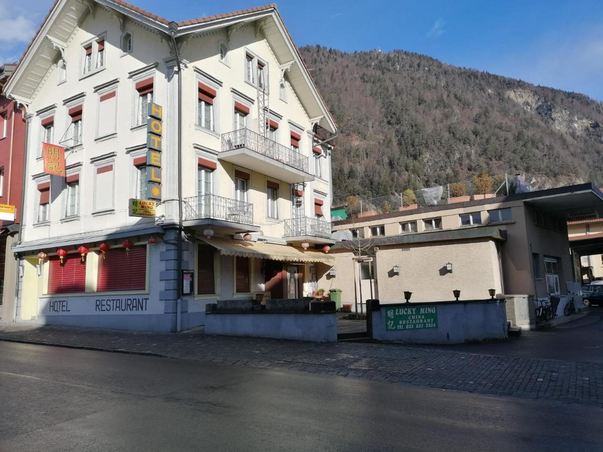 Sonne Holiday Rooms Unterseen Exterior foto